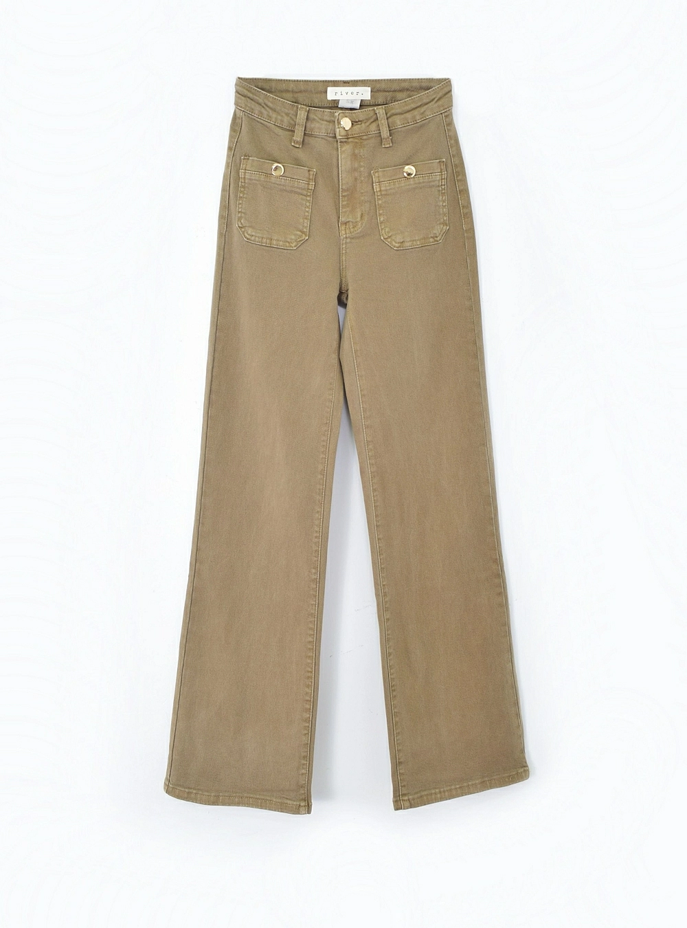 Jeans straight bolsillos parche Jeans straight bolsillos parche