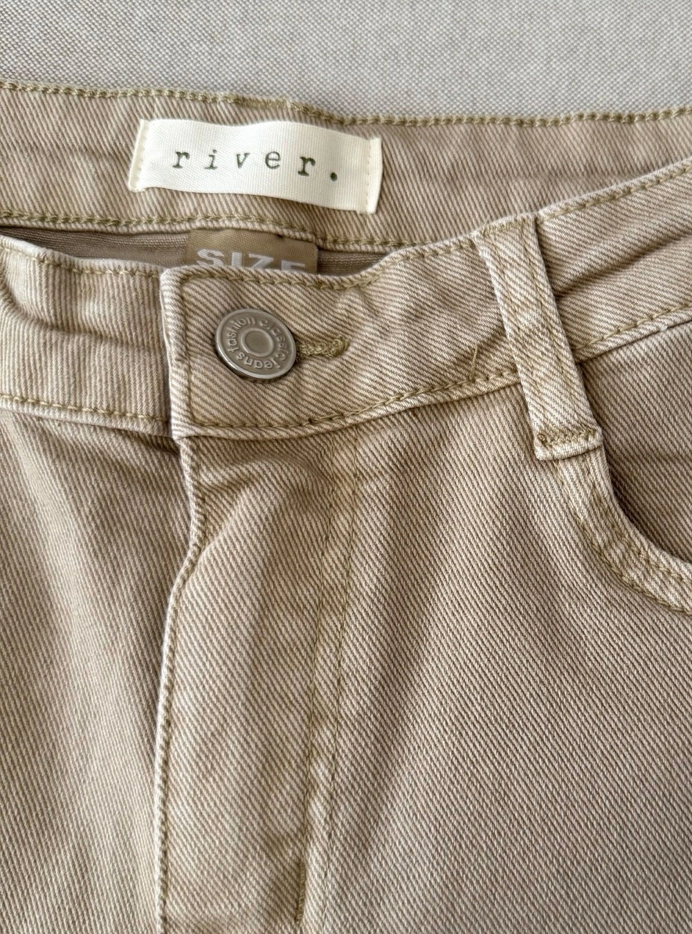 Jeans straight confortable