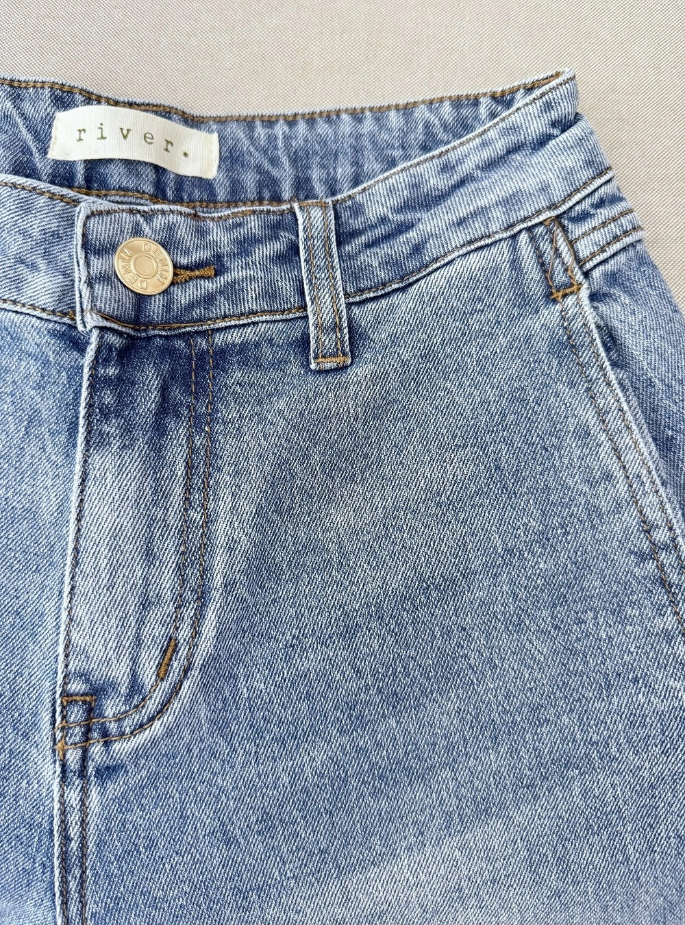 Jeans straight fit clasic