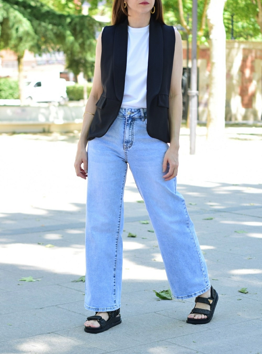 Jeans straight light blue