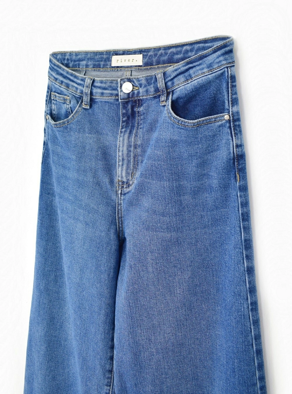 Jeans wide leg blue