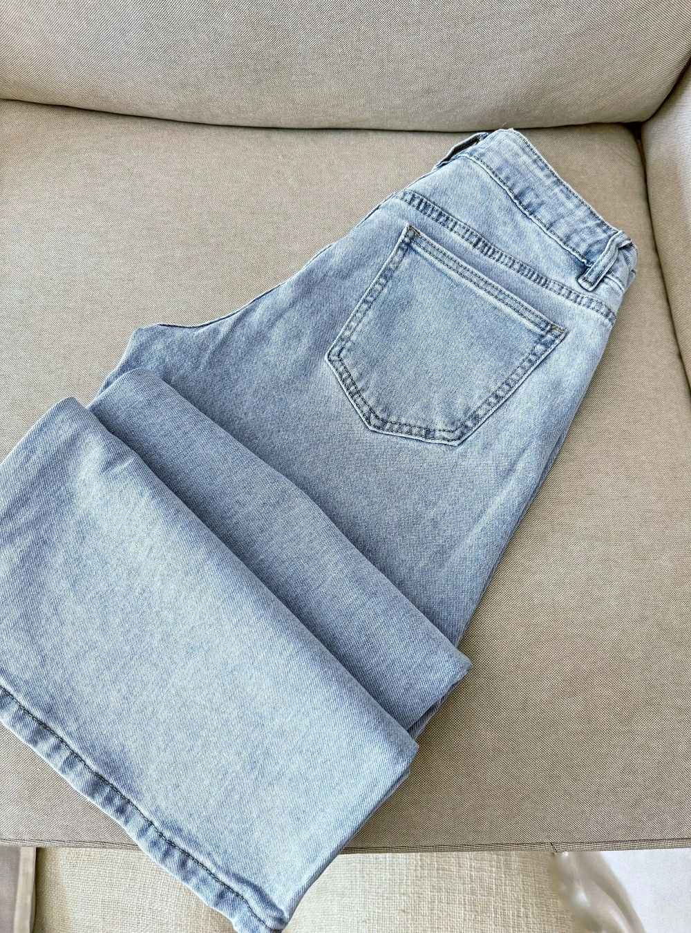 Jeans wide leg mid waist Jeans wide leg mid waist