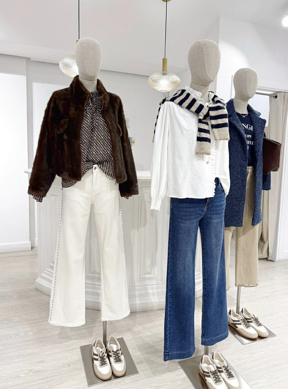 Jeans wide leg tachas laterales Jeans wide leg tachas laterales