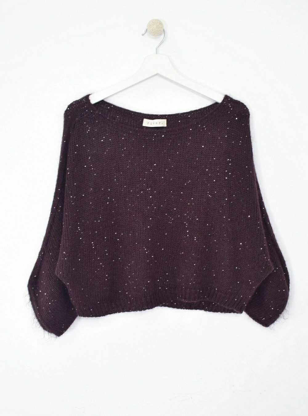 Jersey corto lentejuelas