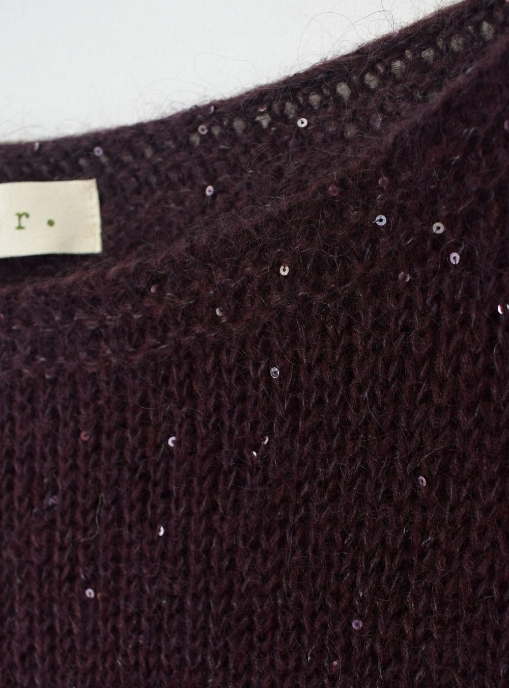 Jersey corto lentejuelas