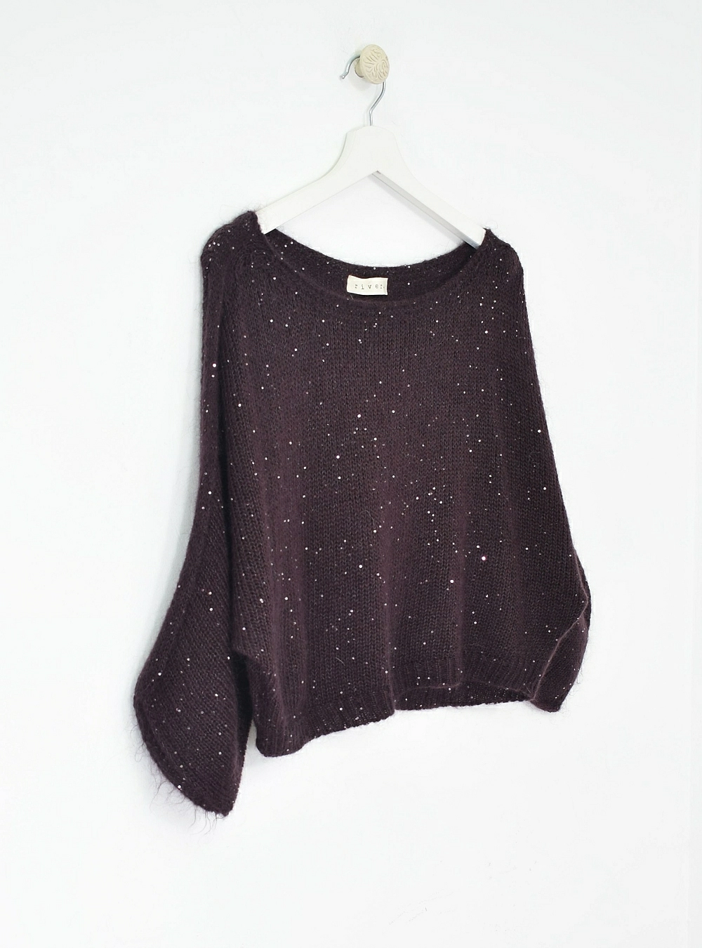 Jersey corto lentejuelas