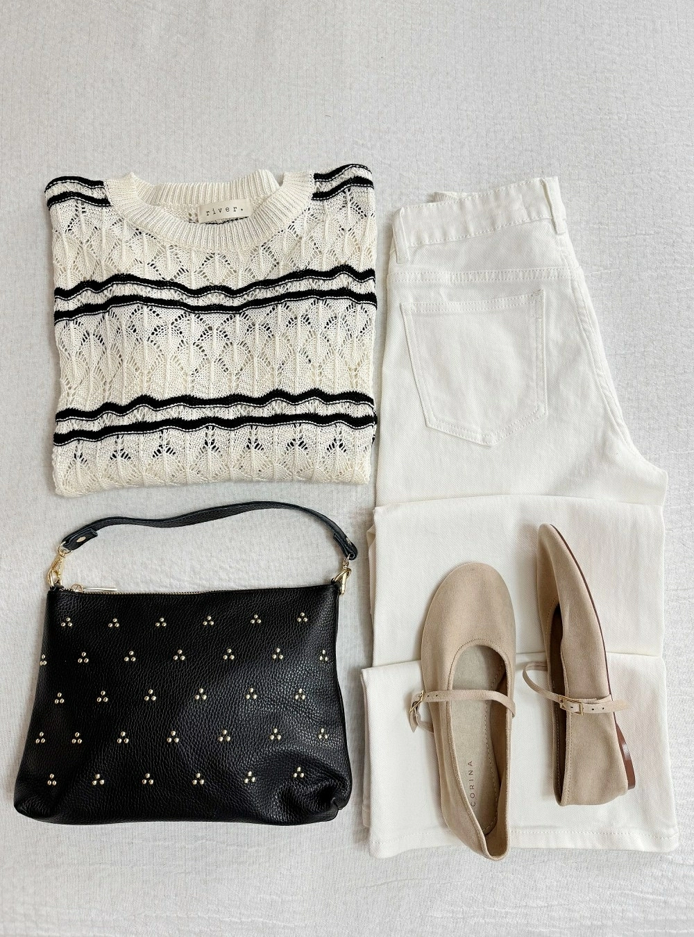 Jersey crochet bicolor