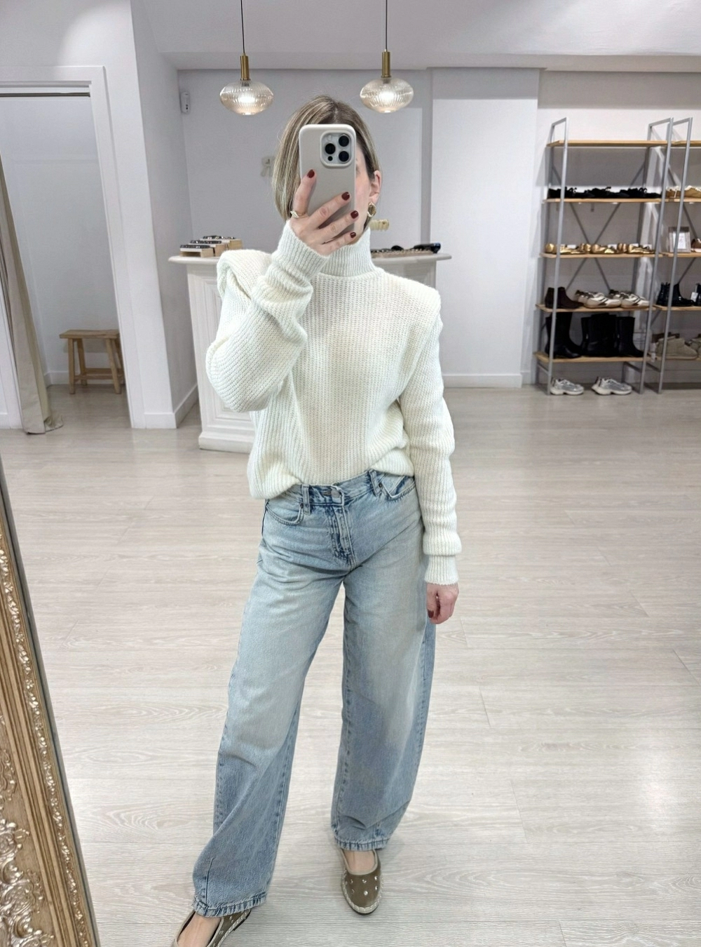 Jersey hombrera punto