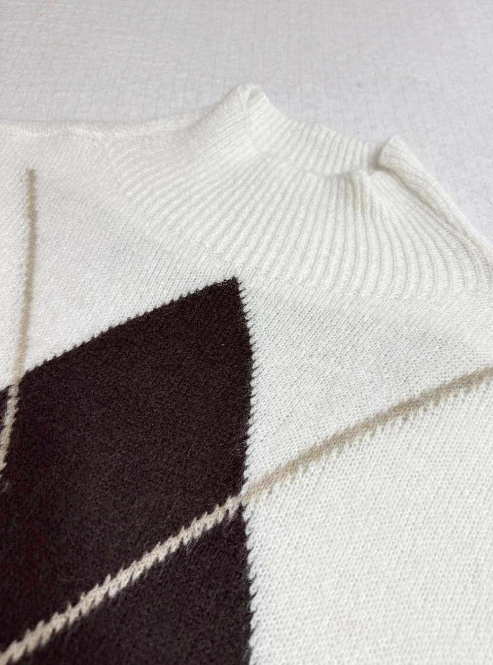 Jersey punto rombo Jersey punto rombo