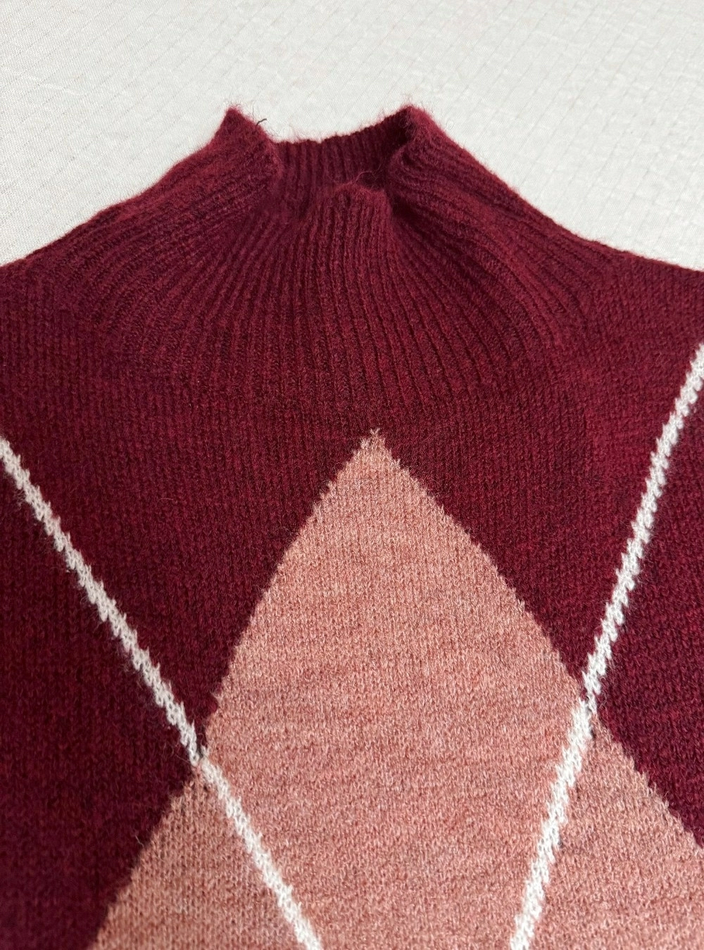 Jersey punto rombo Jersey punto rombo