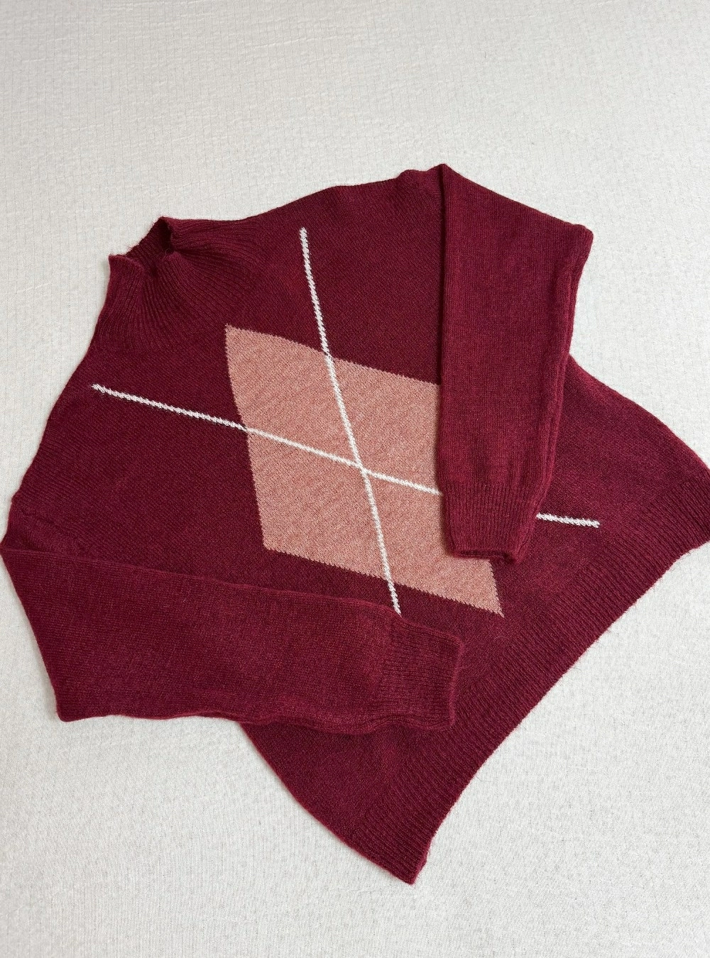 Jersey punto rombo Jersey punto rombo