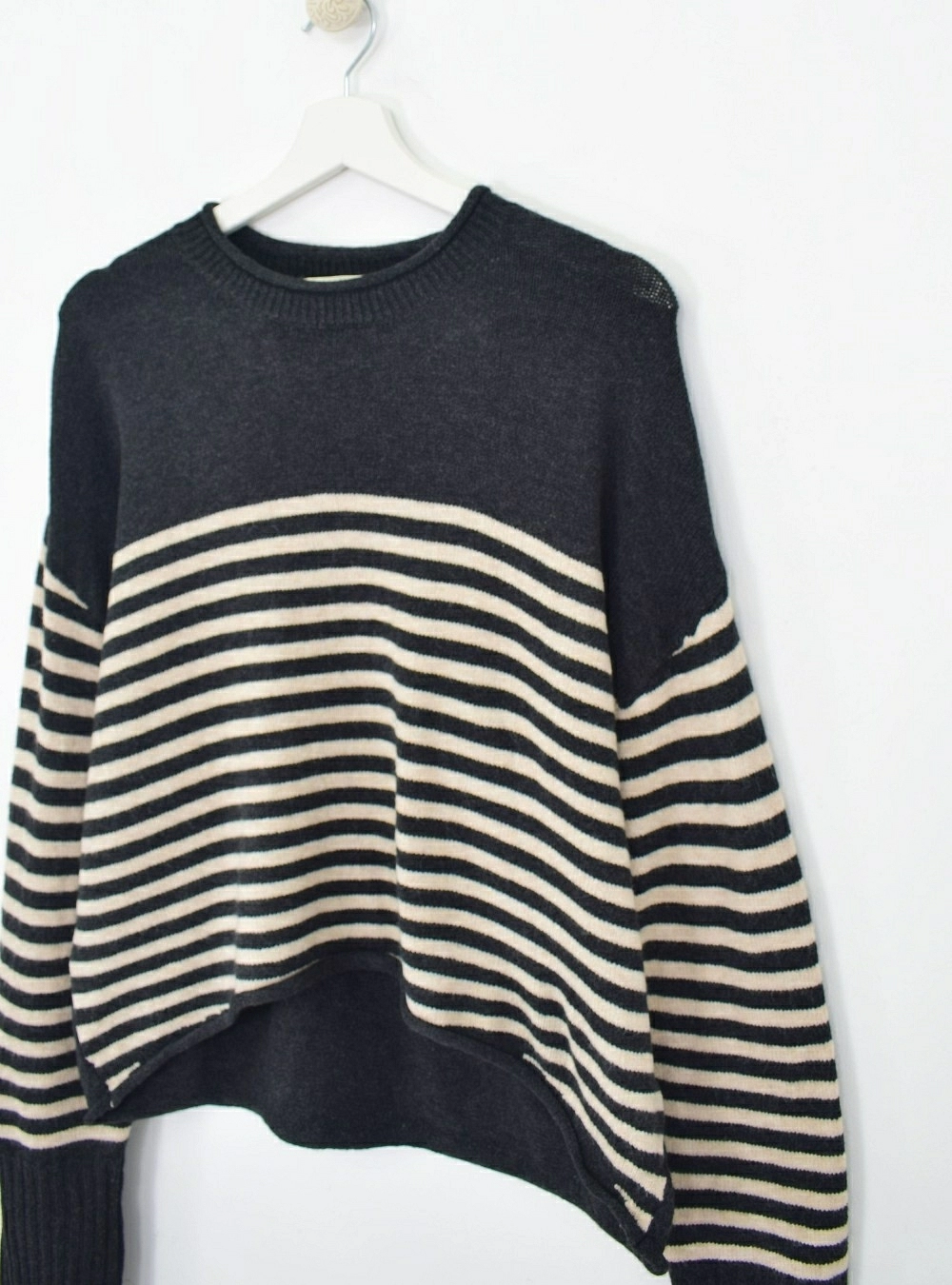 Jersey punto suave rayas