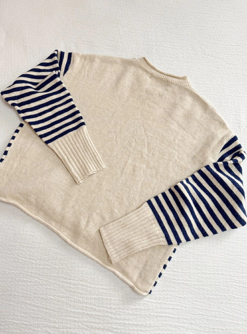 Jersey punto suave rayas