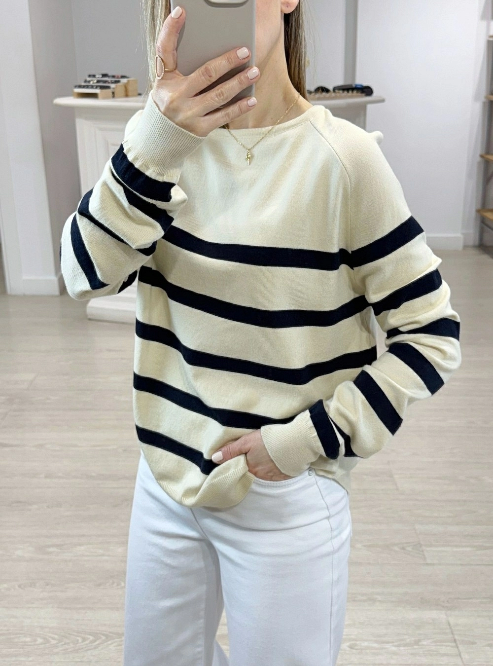 Jersey rayas cashmere Jersey rayas cashmere