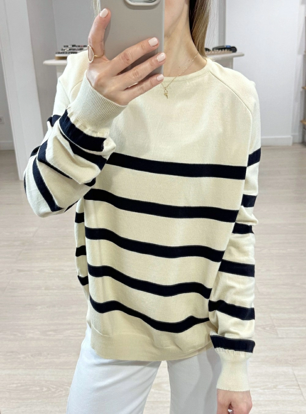 Jersey rayas cashmere Jersey rayas cashmere