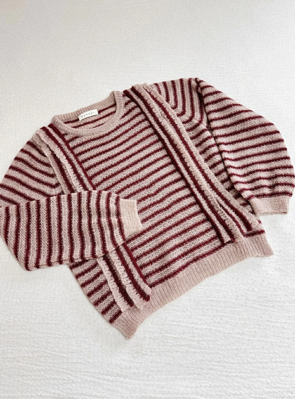 Jersey rayas y dos volantes Jersey rayas y dos volantes