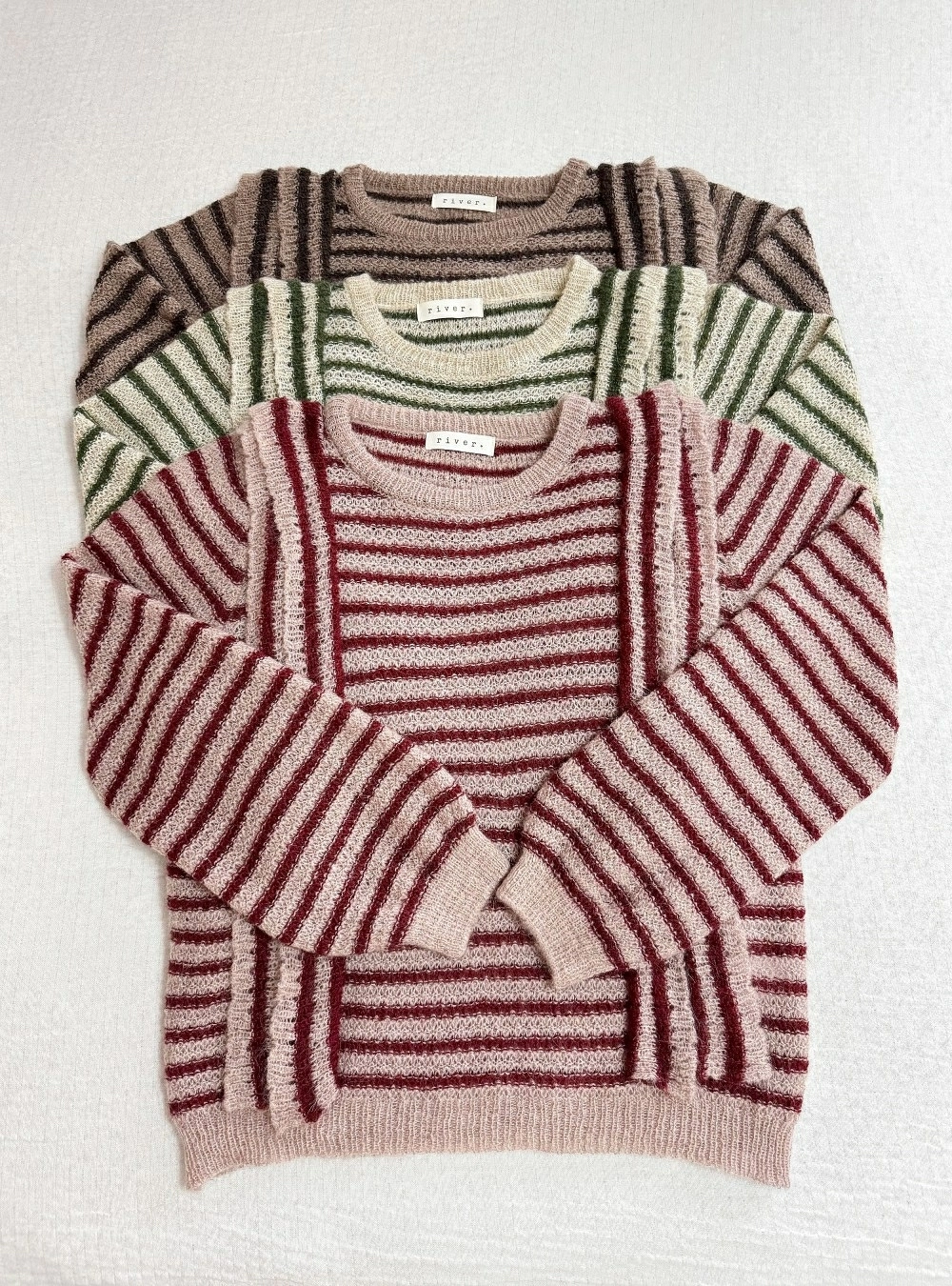 Jersey rayas y dos volantes Jersey rayas y dos volantes