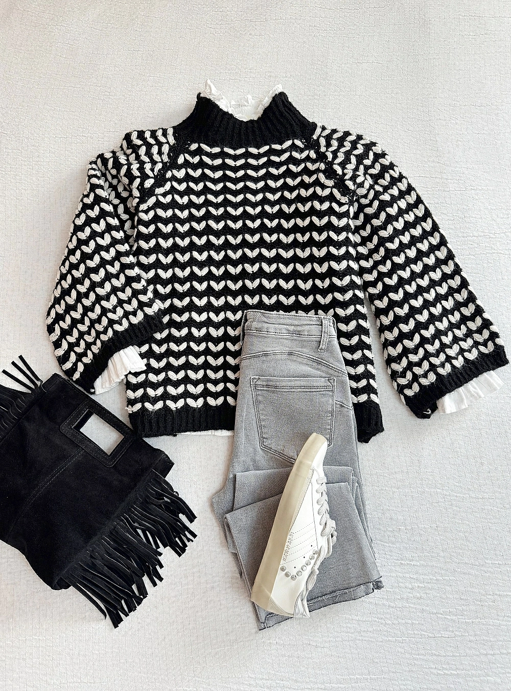 Jersey Vs entrelazadas