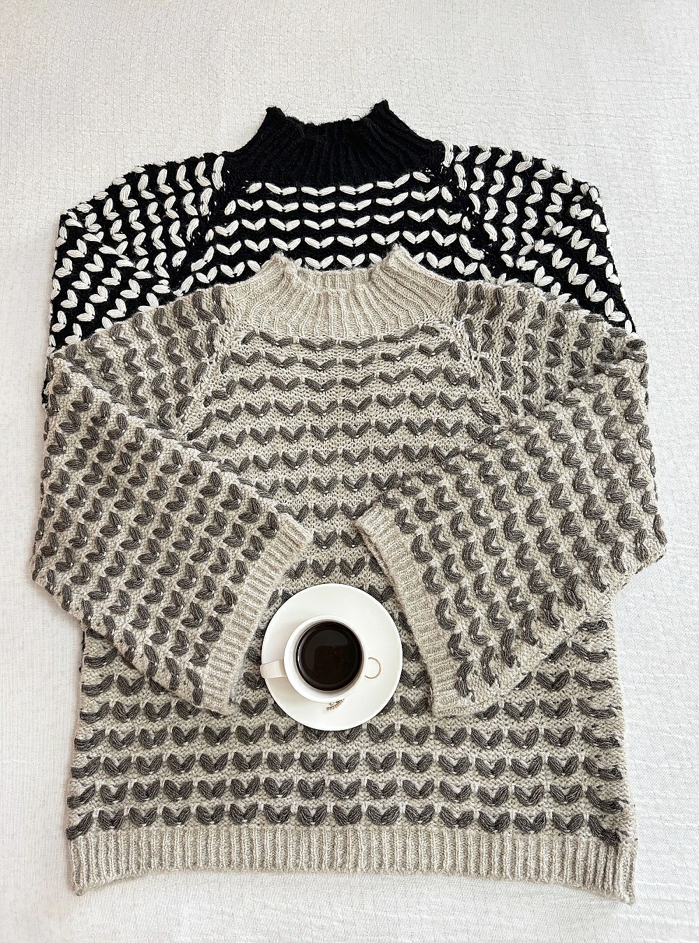 Jersey Vs entrelazadas