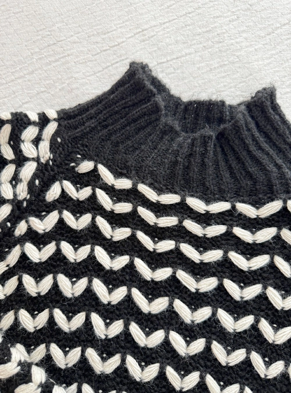 Jersey Vs entrelazadas