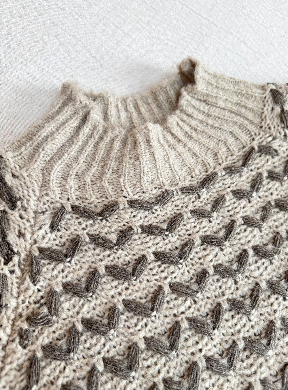 Jersey Vs entrelazadas