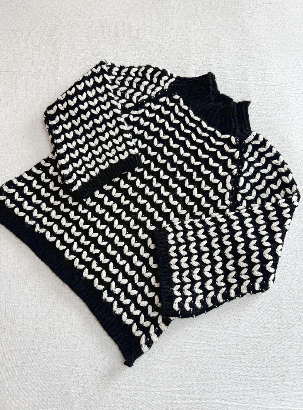 Jersey Vs entrelazadas