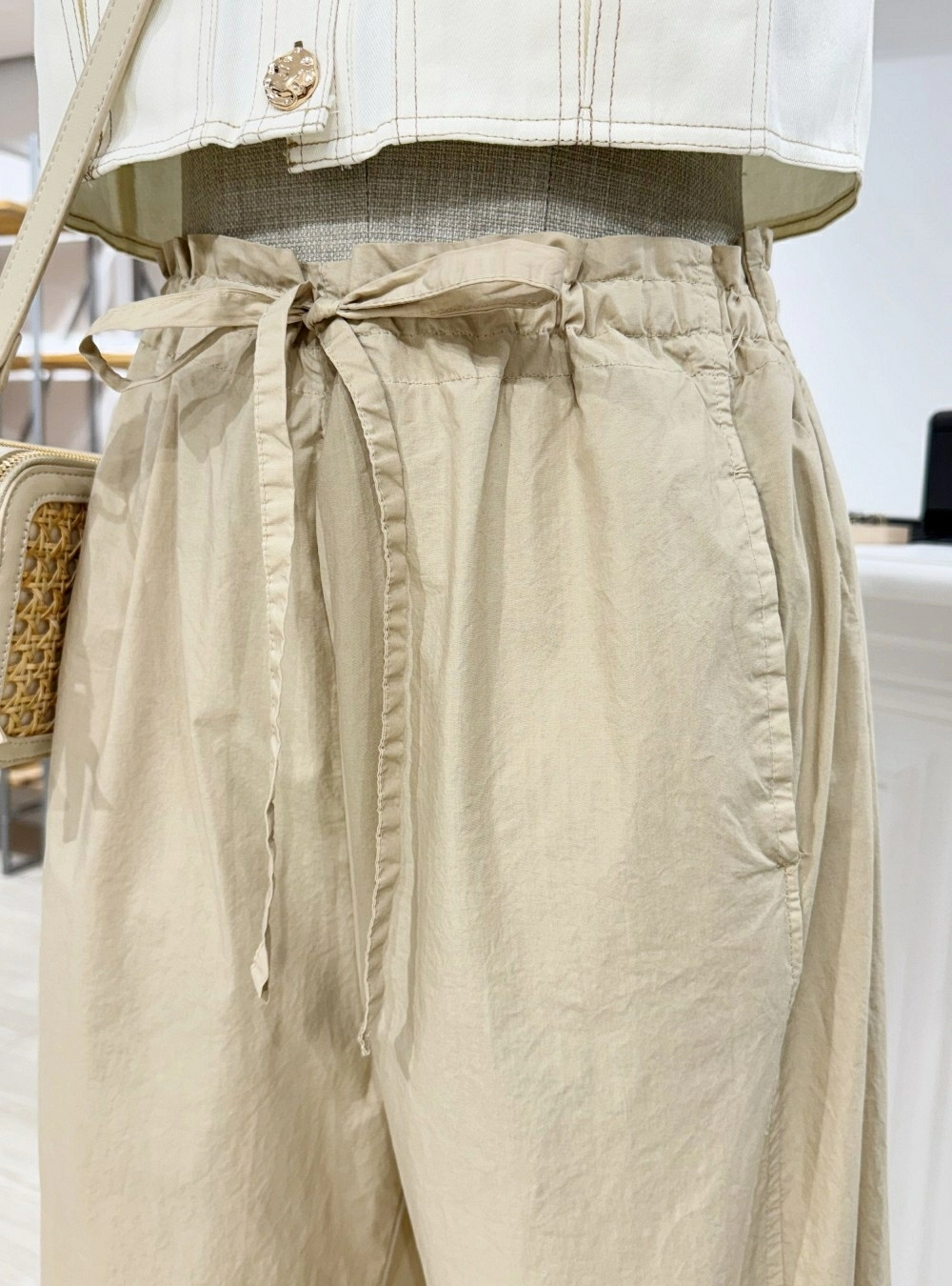 Pantalón algodón cintura elástica Pantalón algodón cintura elástica