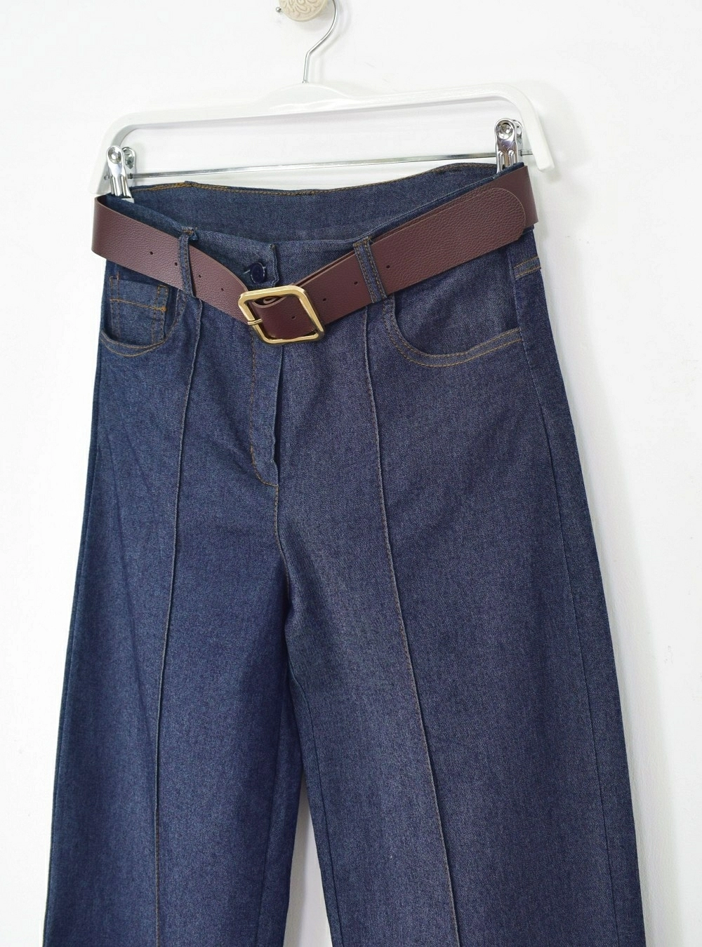 Pantalon denim costura Pantalon denim costura