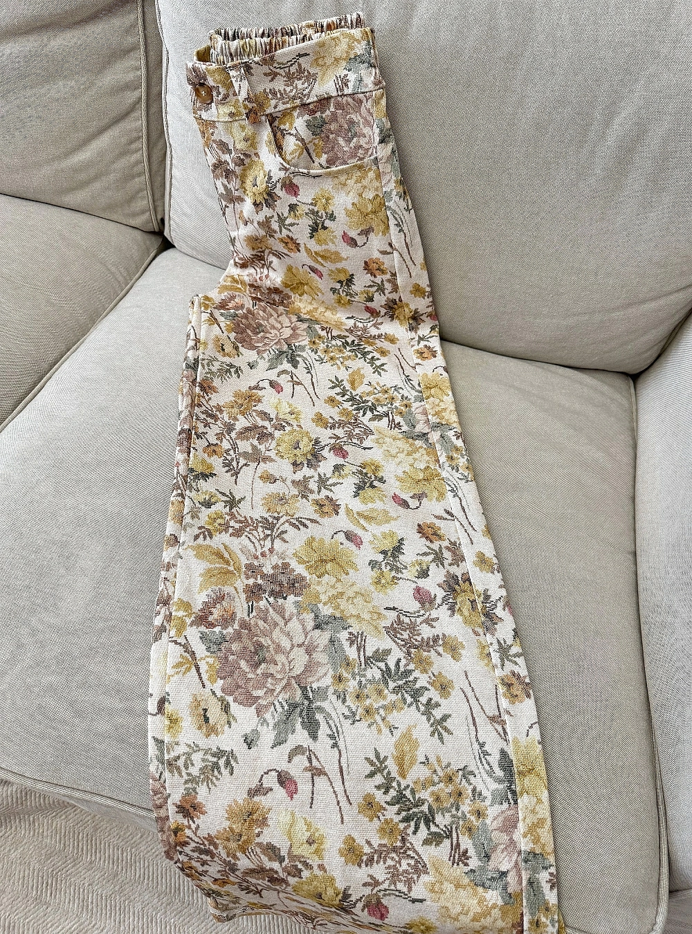 Pantalon estampado floral