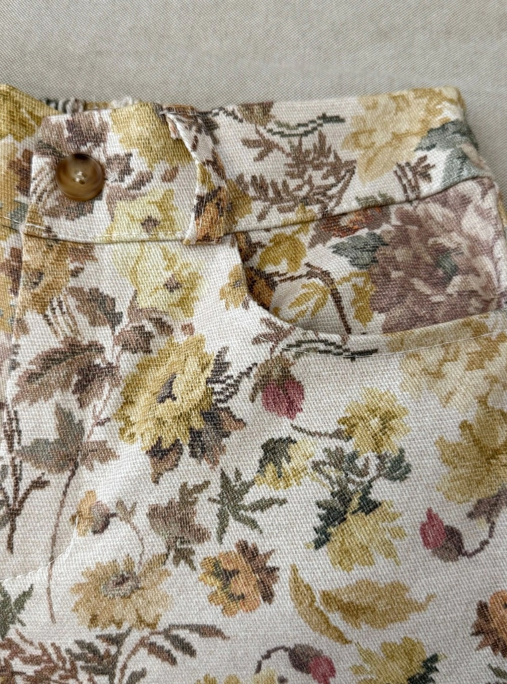 Pantalon estampado floral