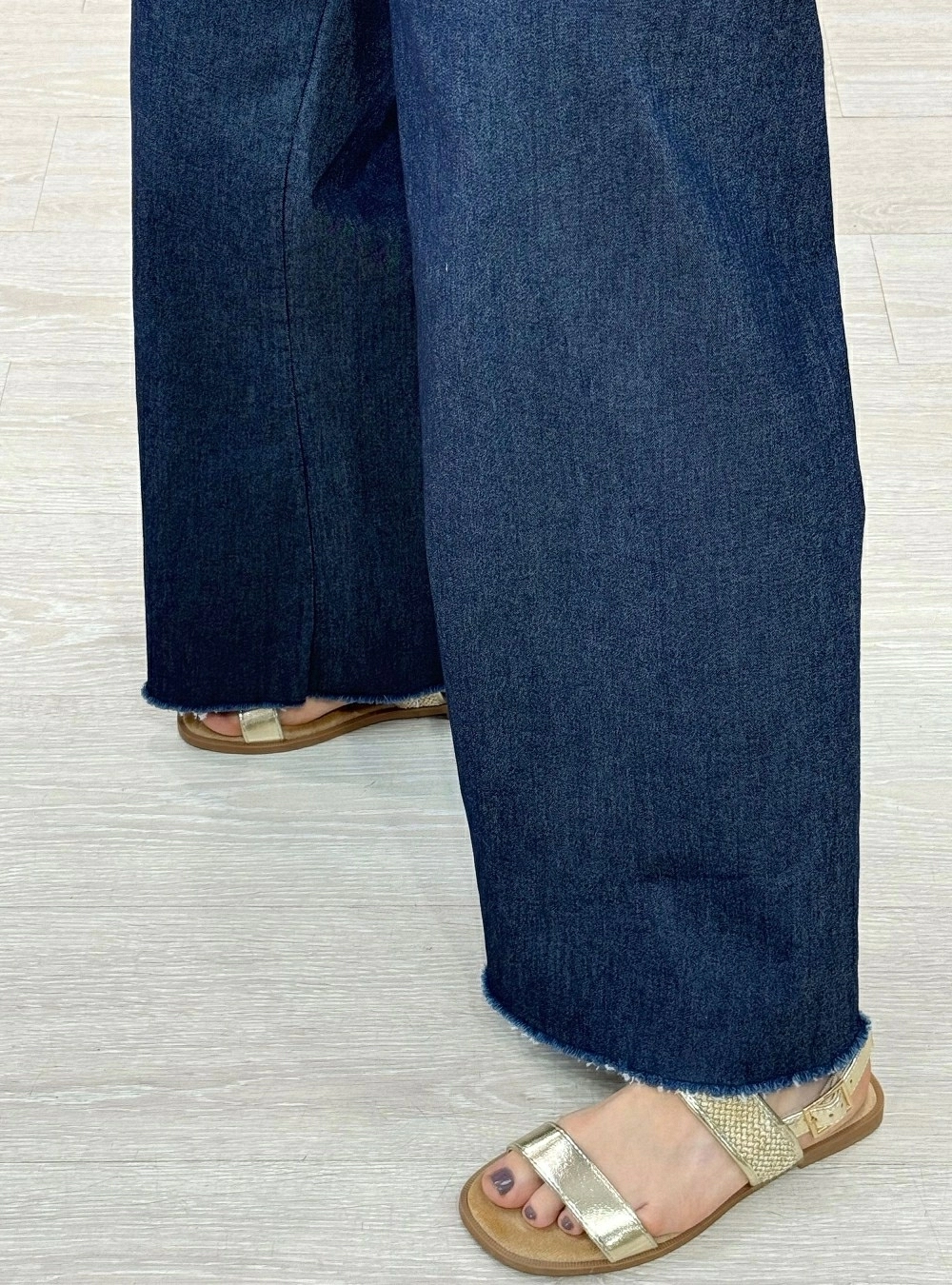 Pantalon fine costura color
