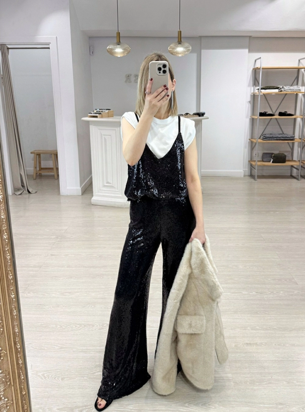 Pantalon lentejuelas Raffaela Pantalon lentejuelas Raffaela