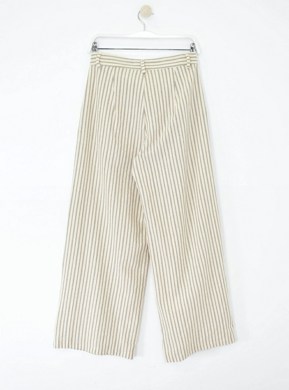 Pantalon rayas y pinzas