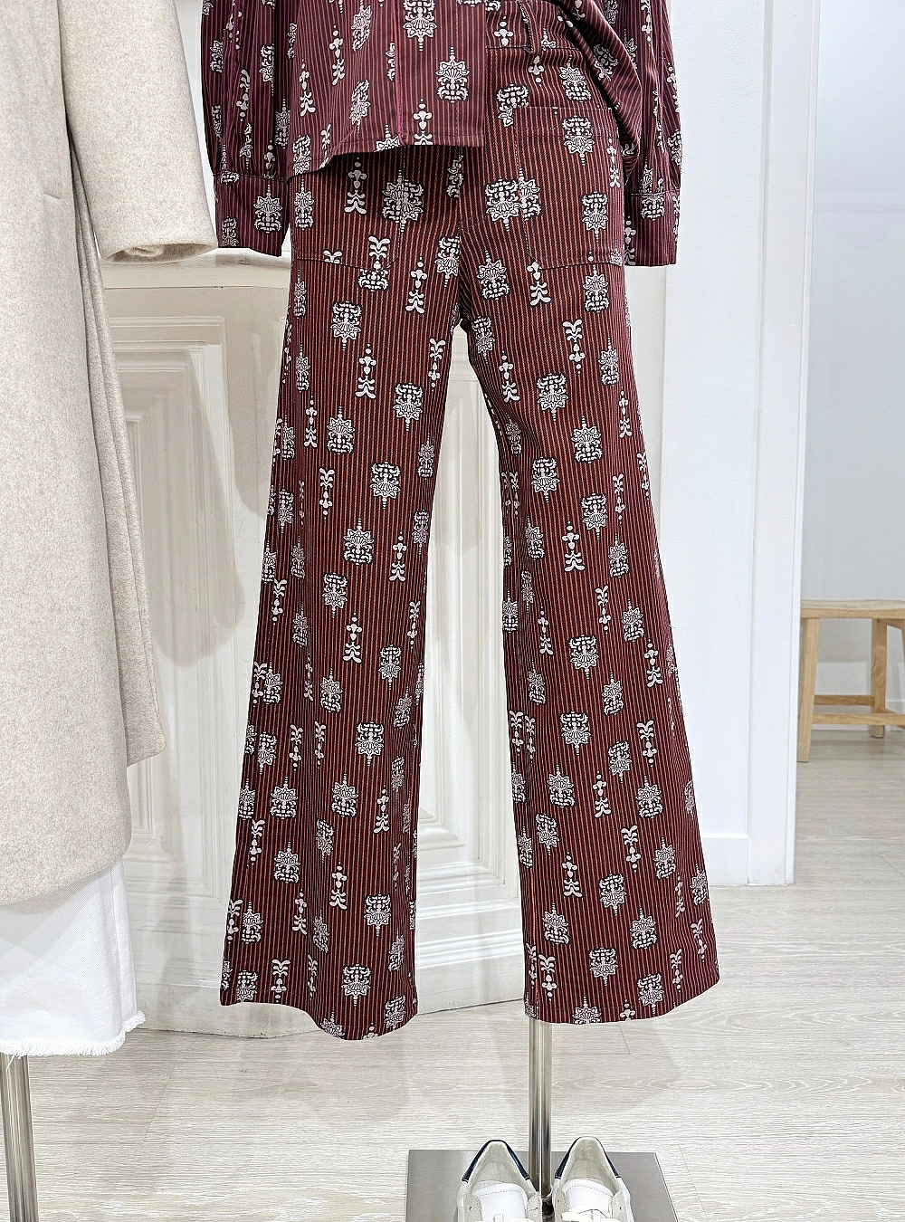 Pantalon set Burdeos
