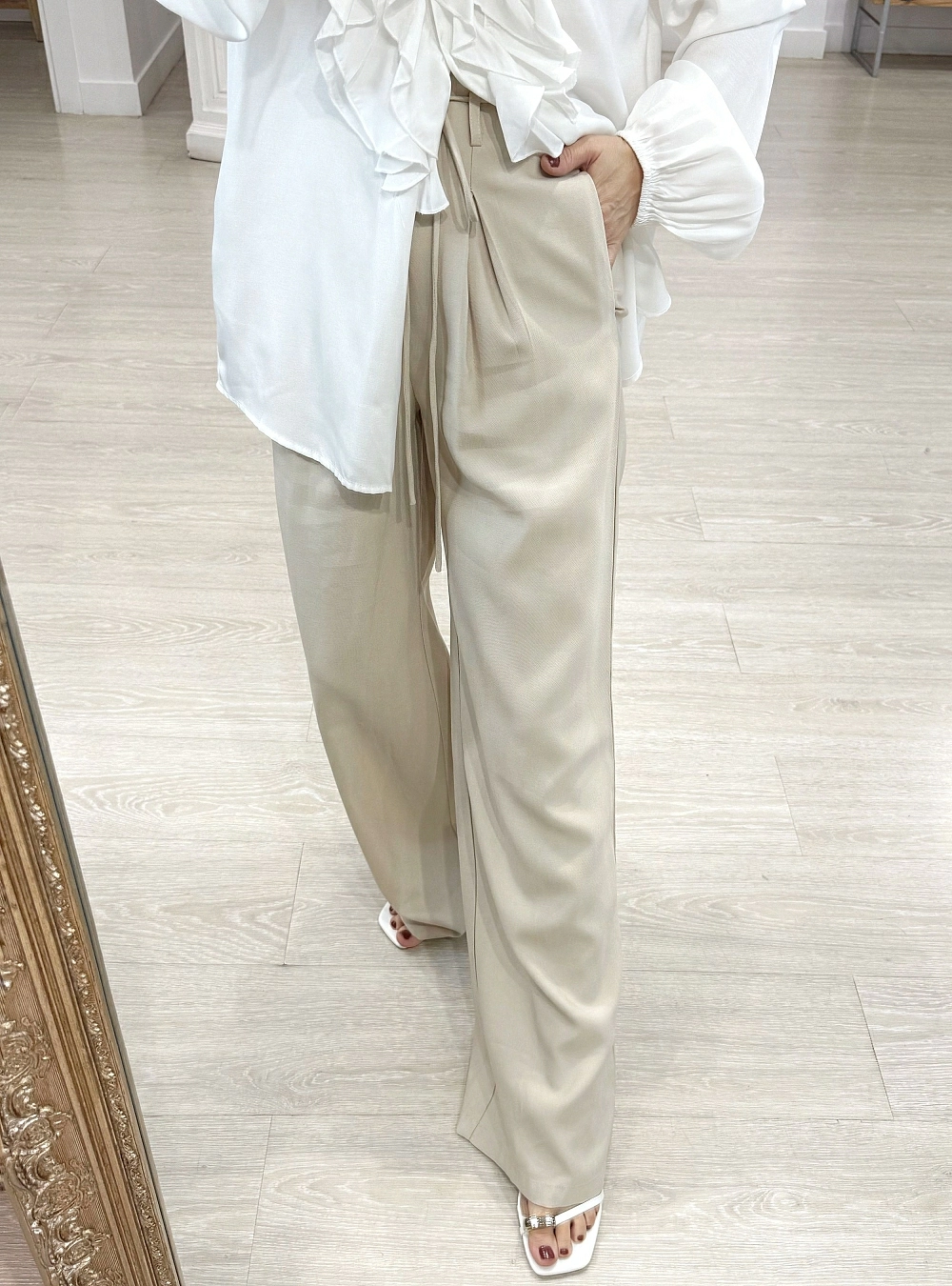 Pantalon style pinzas