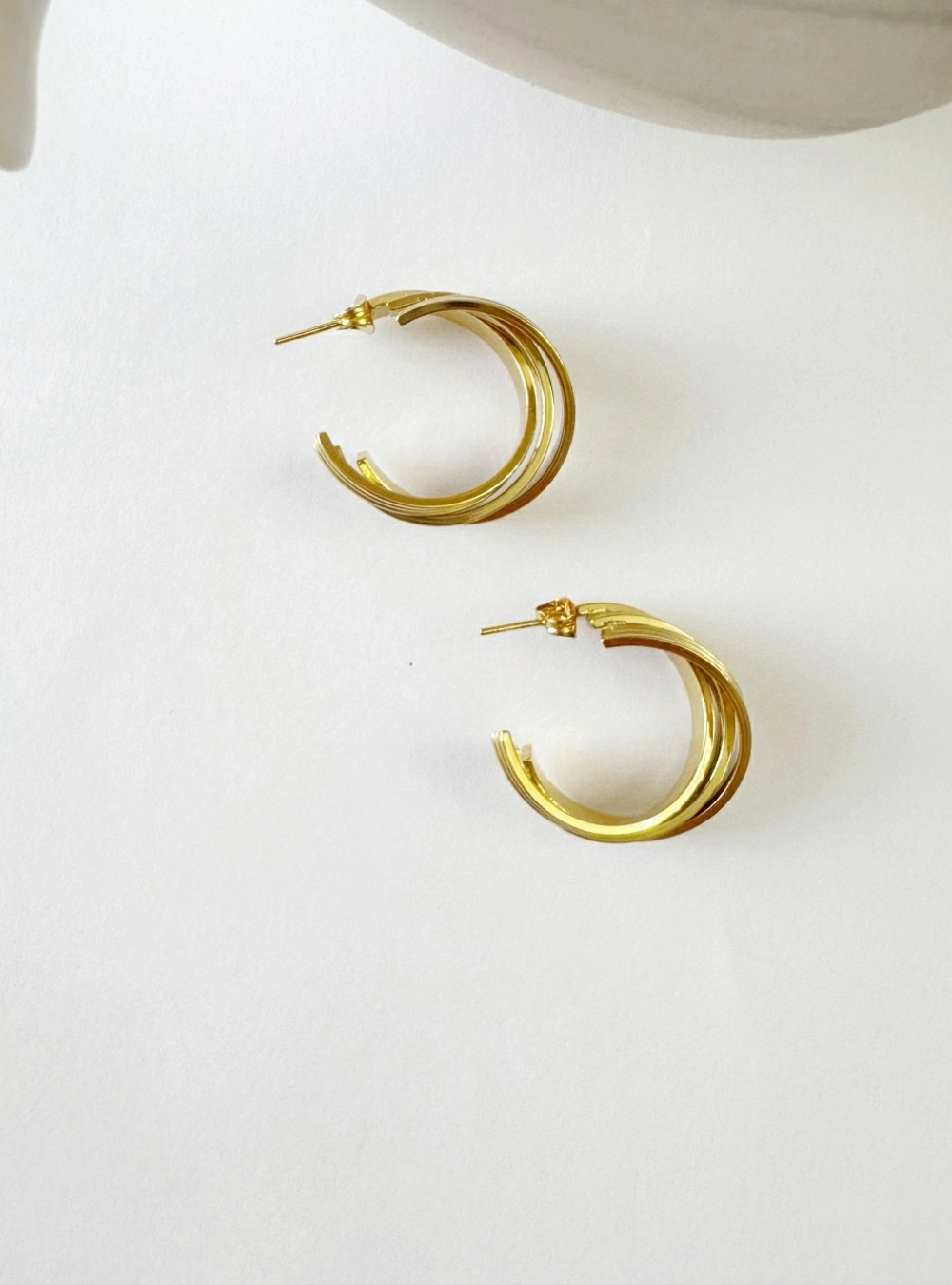 Pendientes acero 3 C