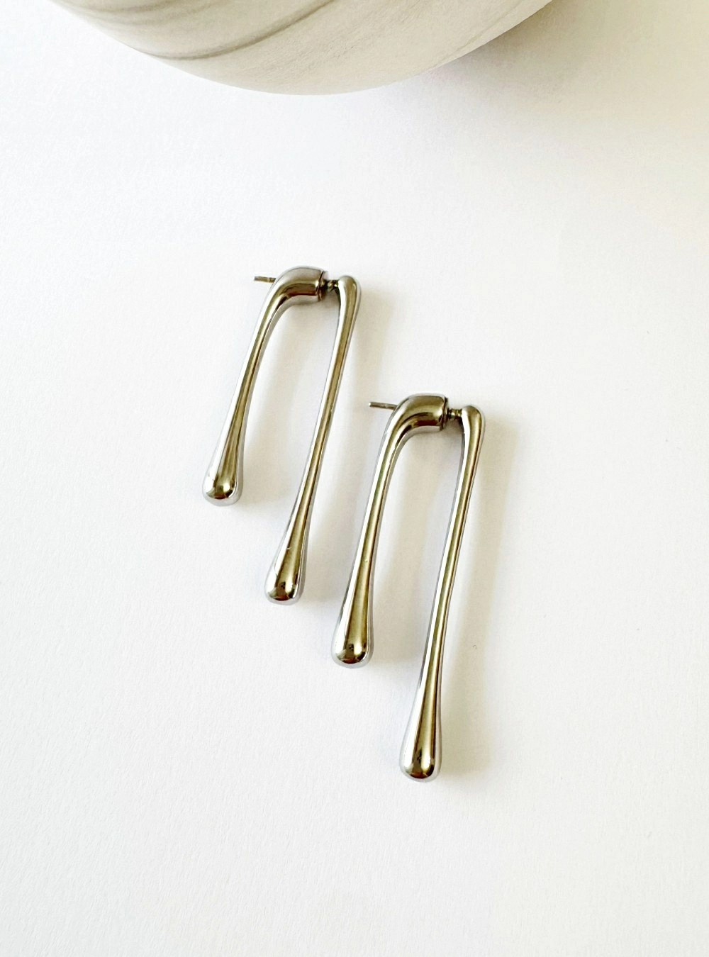 Pendientes acero stick