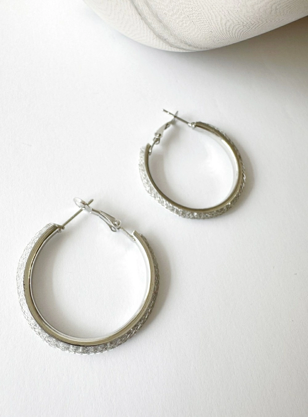 Pendientes aro brillo