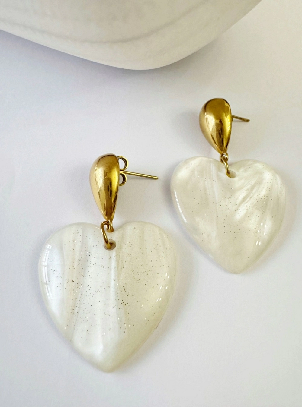 Pendientes corazón Venus