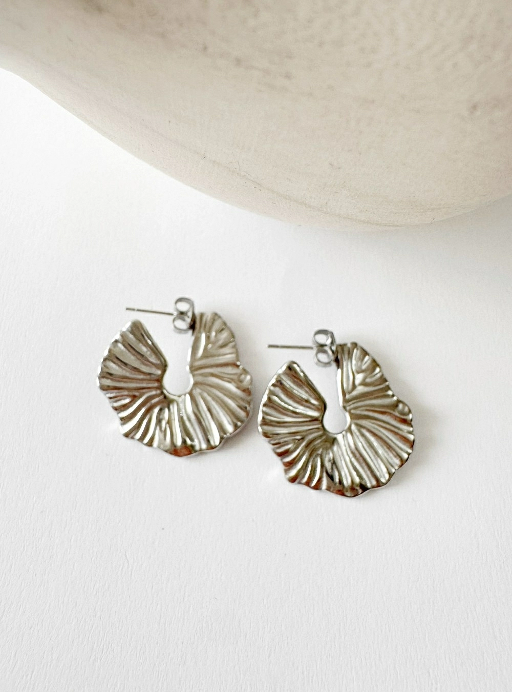 Pendientes hoja suculenta