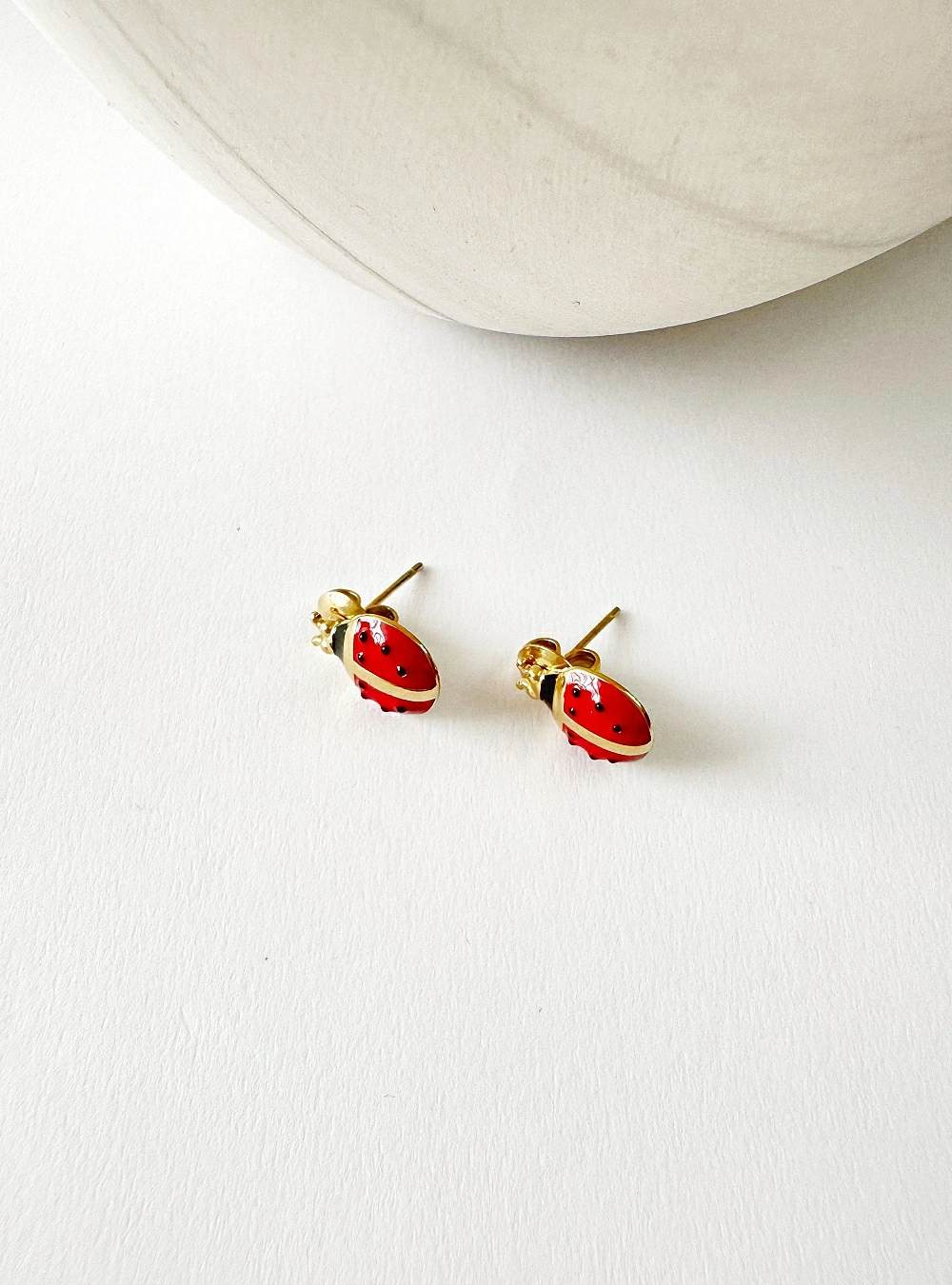 Pendientes mariquita