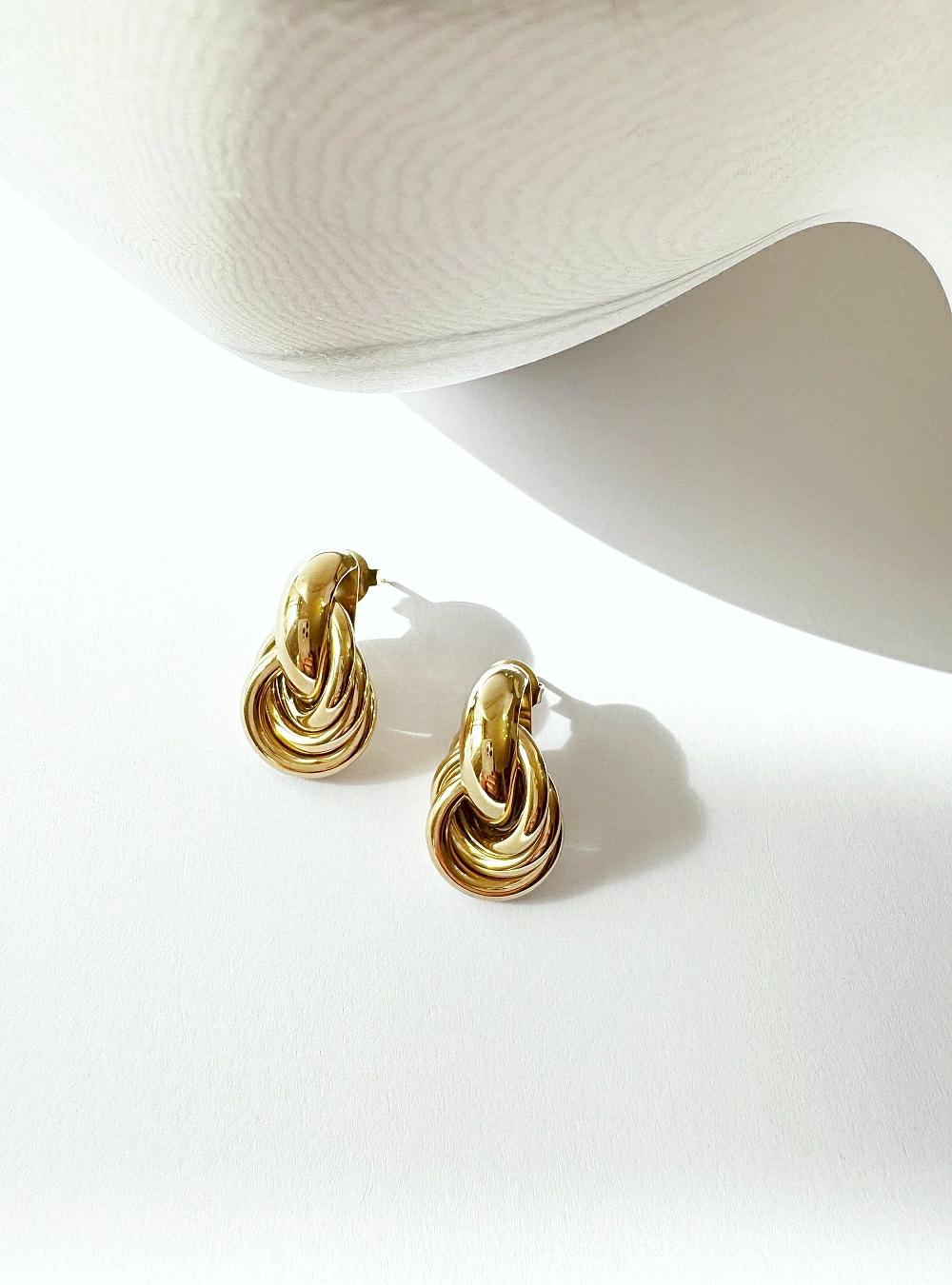 Pendientes nido de aros