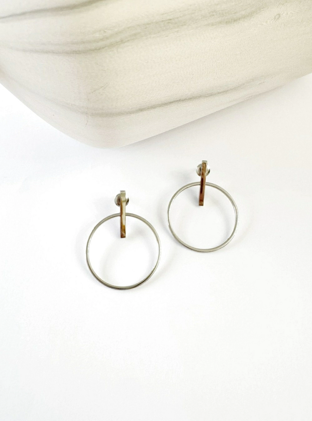 Pendientes pinza y aro