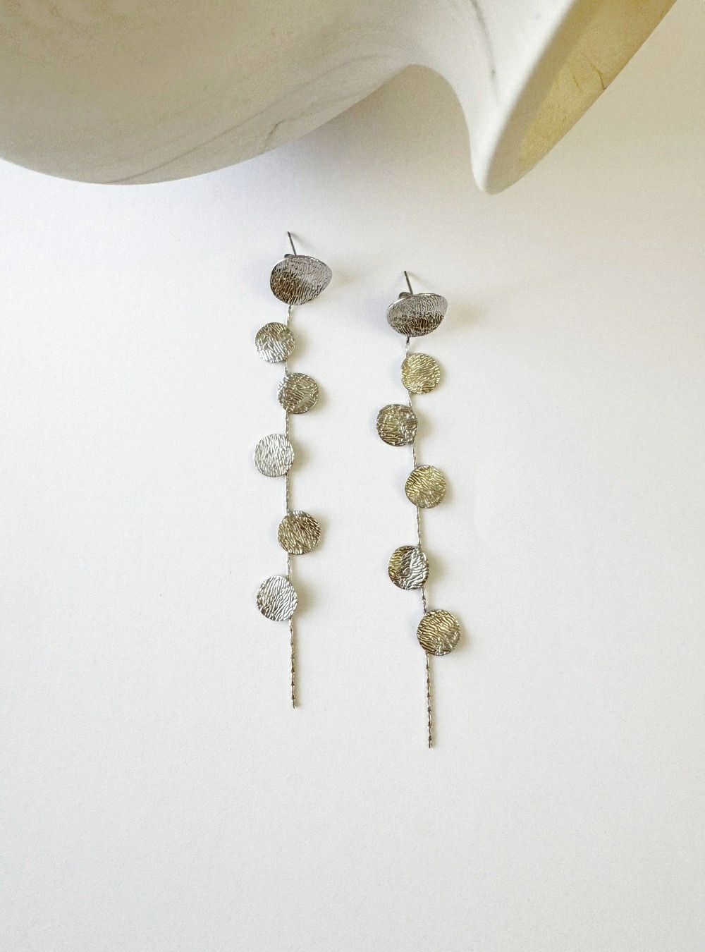 Pendientes seis chapas rugosas