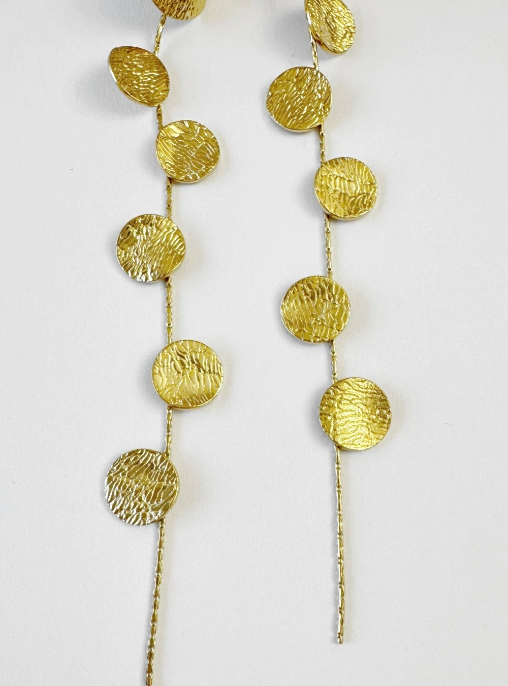 Pendientes seis chapas rugosas