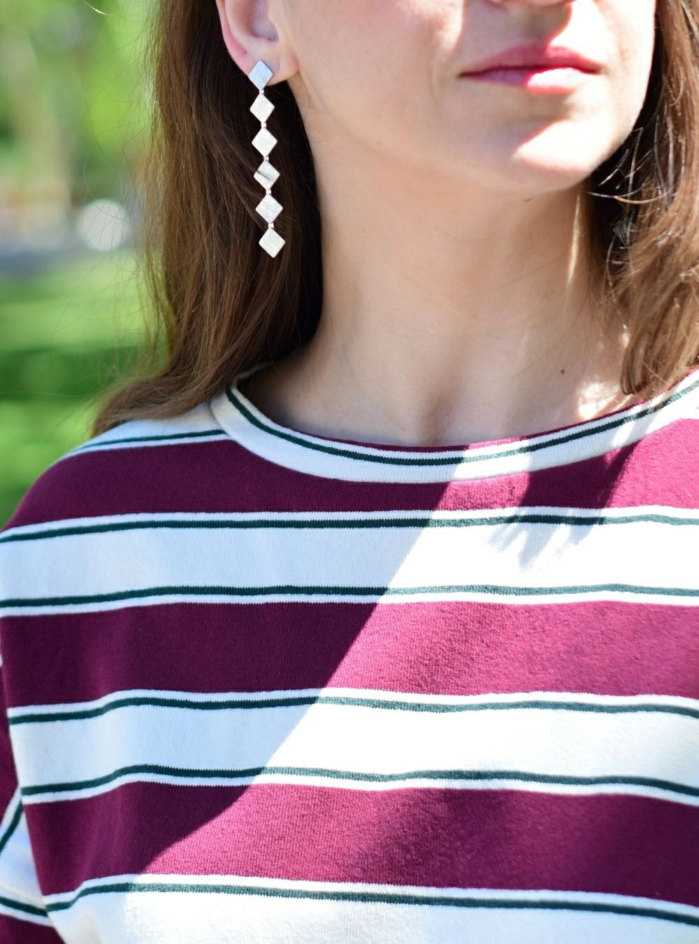 Pendientes six rhombus