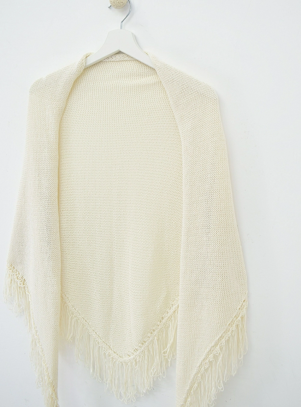 Poncho punto spring