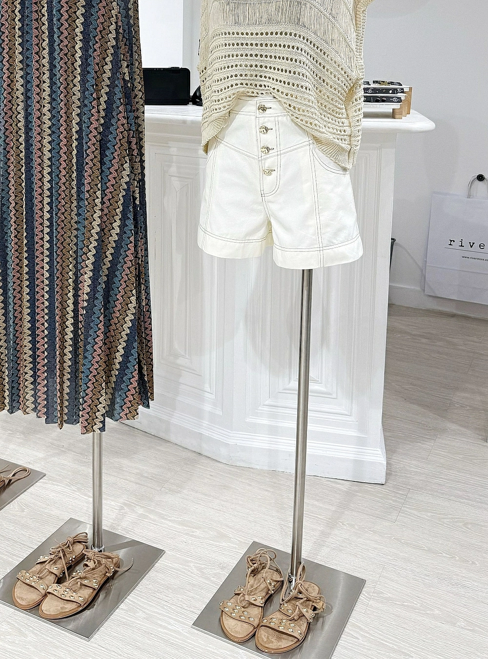 Short costuras color