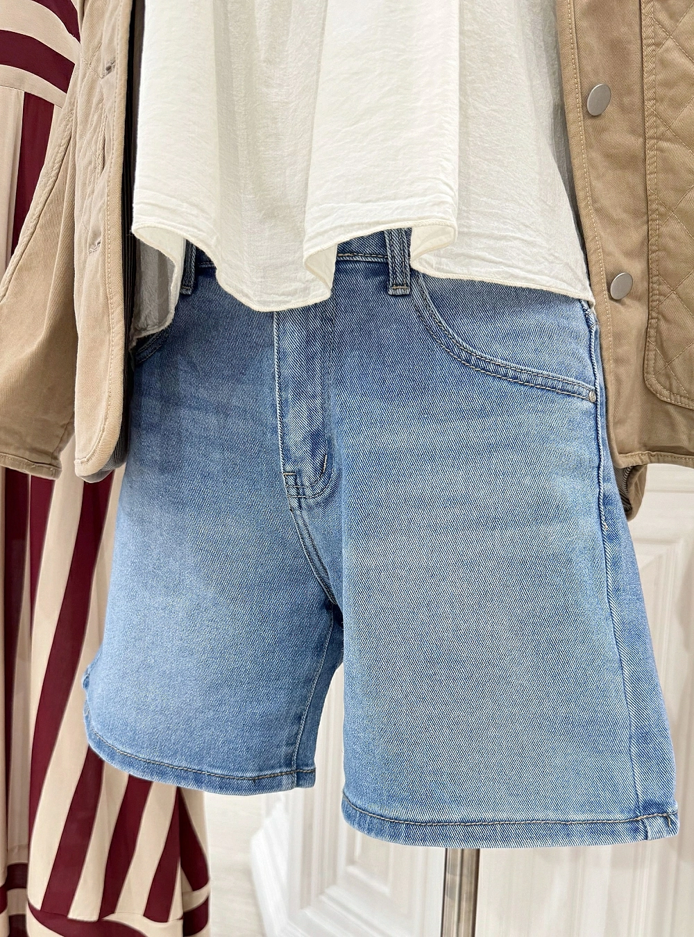 Short denim blue classic