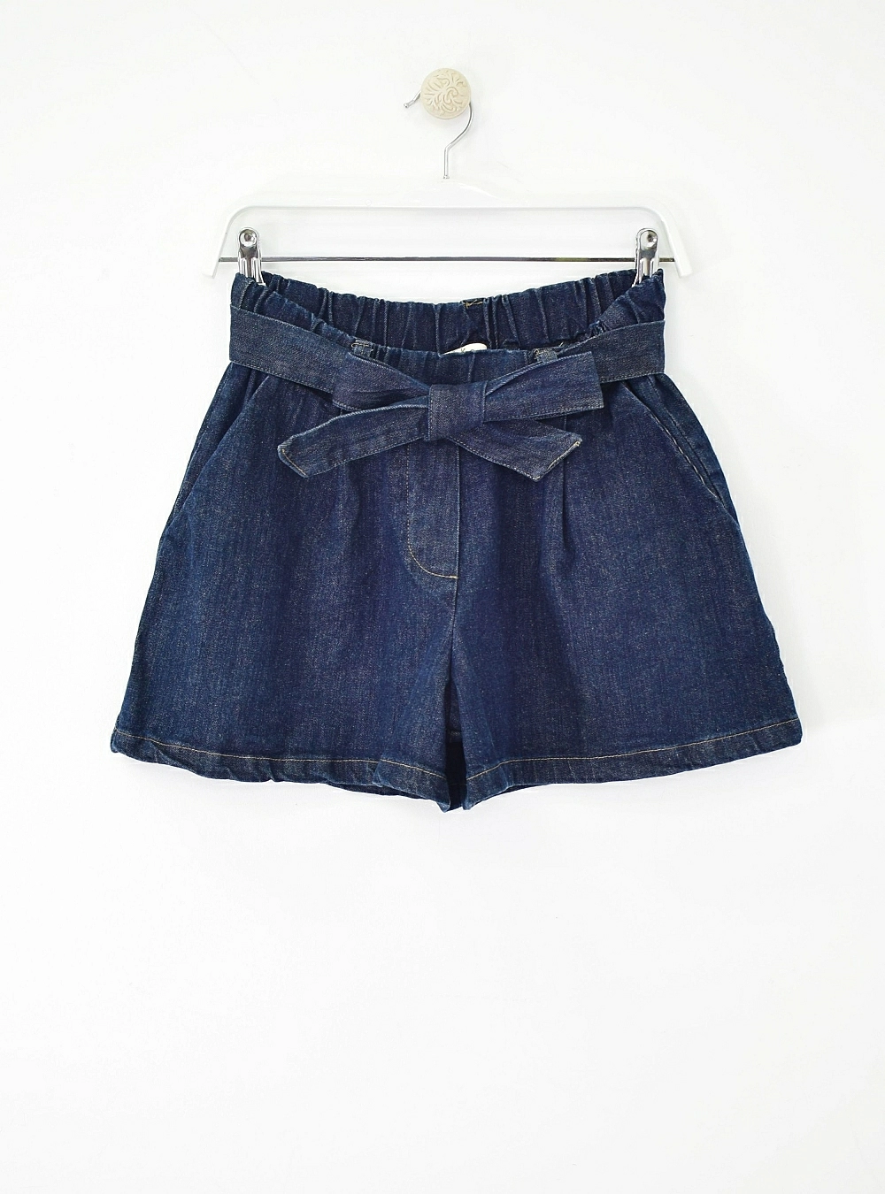 Short denim dark lazo